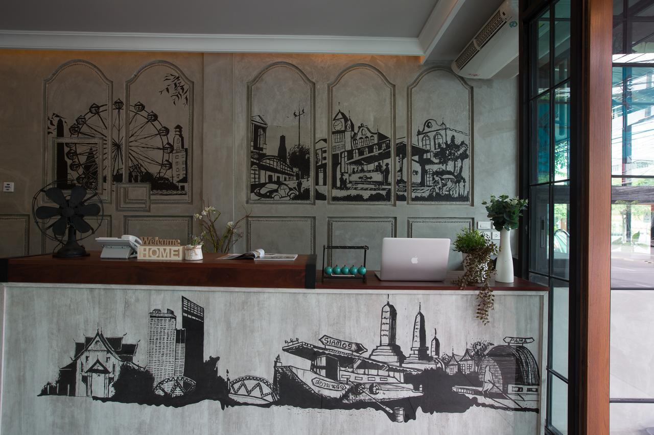 Pamahouse Boutique Hostel Бангкок Экстерьер фото